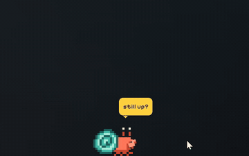 Shellby creeps up on the mouse cursor, pounces, misses, and says meant to do that